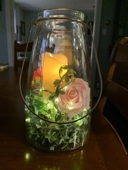 Artificial Flowers; 36 Real Looking Blush Colors Foam Fake Roses