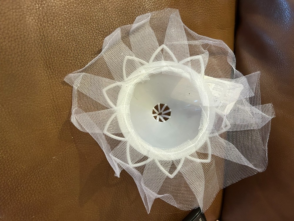 Modern Romance Plastic Net Bridal Boquet Holder