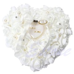 FREE Rose Petals With This Ring Pillow/Flower Girl Basket/Bridal Garter Toss Set