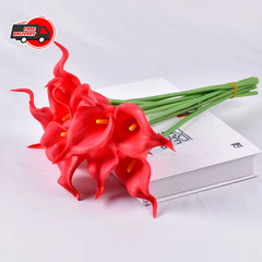 5Pcs Calla Artificial Flowers Calla Lily Fake Flower Bouquet For Wedding Bouquet