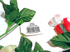 6′ FOOT ARTIFICIAL MULBERRY ROSE GARLAND FLEXIBLE PLASTIC STEMS FAUX FLOWERS NWT