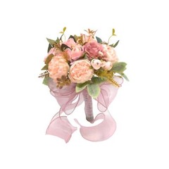 Bride Bridesmaid Wedding Bouquet,Artificial Flowers Elegant Artificial Romantic