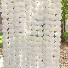 20 Pc Indian Handmade Artificial Flower Garland Wedding Decor Bright Blossom