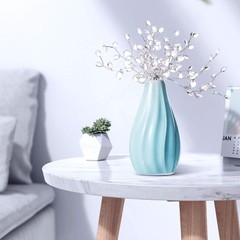17cm White Acrylic Floral Picks Bouquet 50 Stems Decorative Home Wedding Decor