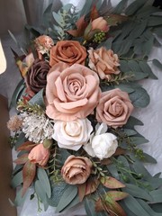 Piklado Faux Flower Swag Set Of 2 For Wedding Welcome Sign Floral Decorations