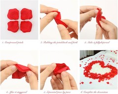 Realistic Silk Rose Petals – 1000 Pieces for Weddings, Anniversaries & More