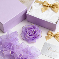 300Pcs Pre-Made Organza Rose Petals Pre-Cut Chiffon Petals for DIY Artificial Fl