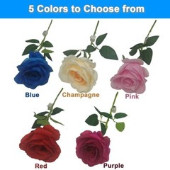 Eternal Rose Flower LED Enchanted Light up Rose LED Light Valentine’s Gift 6 PC