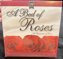 A Bed Of Roses-Includes Red Scented Silk Rose Petals,4 Tea Lights, & Invite Card