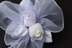 Small Rose Corsage with Bud Drop Lavender Japan