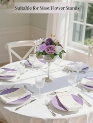 Artificial Flowers Ball Wedding Centerpieces Pcs Rose Artificial 10 Lilac