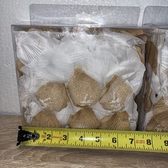 2 Of Studio His & Hers White & Beige Rose Petals 300 Count Wedding Farmhouse NIB