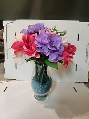 Flower Pen Bouquet 13 Pens Vase And Rocks Included