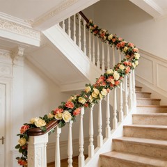 Artificial Flowers Plastic Fake Plants UV Resistant Home Garden Decor In/Outdoor