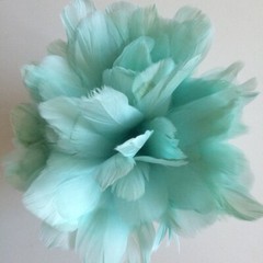 Mint Green Goose Feathers 6-8″ 12 Pc Wedding Millinery Crafts Decoration
