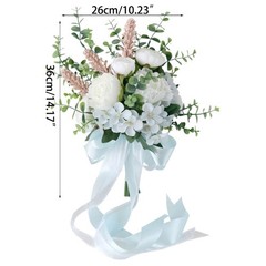Elegant Rose Wedding Bouquets Artificial Flower Bouquets Outdoor Photo Props