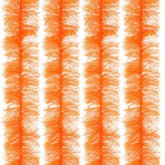 6.6Ft Feather Boa, 4 Pcs Artificial Fluffy Feather Boas, Orange Yellow