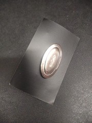 Gold Holo Foil Bout Magnet, Attach Boutonniere w/o Pins “Glitterati 24 Karat”
