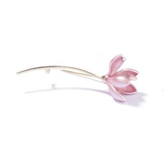Chinese Style High-end Lotus Brooches Women Design Sense Jewelry