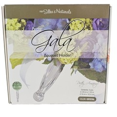4 Gala Crystal Foam Bouquet Holders Silk & Natural Flowers – Wedding Bridesmaids
