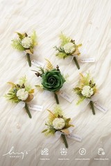 Artificial Flower Wedding Decor, Emerald Green
