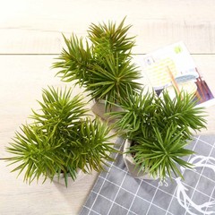 Green 3 Assorted 8″ Artificial Faux Cute Crassula Succulent Plants Pots