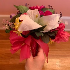 Handmade Wedding Bouquet Bridal Bouquet Faux Floral Wedding Bouquet