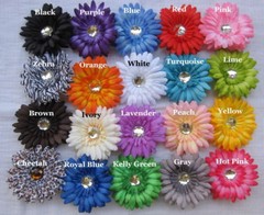 50 Assorted Silk Flower Heads Scrapbook Wedding Decoration Craft Floral Daisy