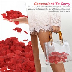 1000Pcs Artificial Fake Rose Petals Wedding Event Romantic Night Party Decor USA