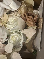 Ling’s Moment Wedding Flower Bouquet Terracotta 15”