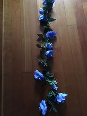 “2” Silk Rose Garlands “Vibrant Royal Blue” 5Ft Wedding/Shower Decor *Gorgeous*