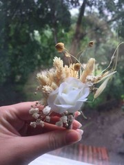 Bride Bouquet And Groom Boutonniere Bridesmaid Throwing Bouquet 2022 Marriage
