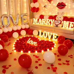 1200 PCS Artificial Silk Rose Petals Decoration for Romantic Night, Wedding, Eve
