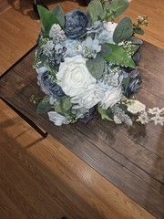 Wedding Bouquet For Bride Artificial Flowers