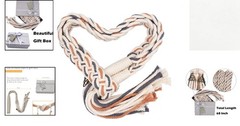 Traditional Handfasting Cord for Weddings – 68 In. Soft, Elegant Natural Cotton