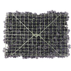 4 Black Hydrangea Flowers Mat Wall Backdrop Panels Wedding Party Decorations