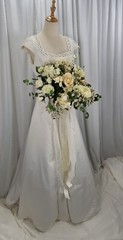 Wildflower Gatherer Garden Faux Flower Wedding Bouquet