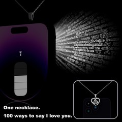 Preserved Roses Necklace Box – Birthday Gifts For Women,Gifts Wife, Black