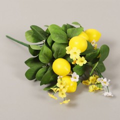 Artificial Lemon Branch Wedding Lemons Wedding Flower Arrangement Lemon Branch