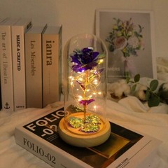 Eternal Rose Flower LED Enchanted Galaxy Rose LED Light Valentine’s Gift