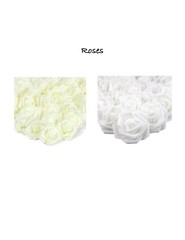 rose and lace flowers small bridal bouquet..you pick colors