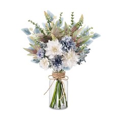 Fake Flowers in Vase Artificial Flowers Coffee Table Decor, Fau… Fast USA SHIP