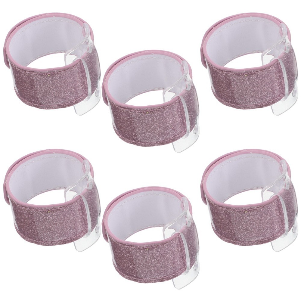 6 Pcs Diy Wrist Accessories Brides Floral Band Bridesmaid Corsage