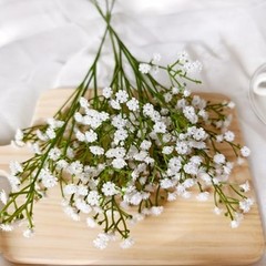 Babys Breath Artificial Flowers, Baby Breath Flowers Artificial Bulk 36 Pcs