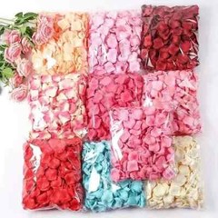 100-2000pcs Artificial Silk Rose Petals Romantic Valentine’s Day & Wedding Decor