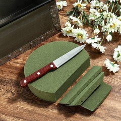 4Pcs Flower Foam Blocks,6.5Inch Round Dry Floral Foam for Artificial3689