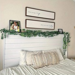 Artificial Eucalyptus Garland Green Eucalyptus Hanging Vine Outdoor DIY Fake Pla