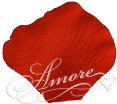 1000 Wedding Silk Rose Petals Persimmon Brick Orange, Petals & Garlands, Rose Pe
