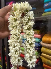 18” Pichi Poo Natural Looking Handmade Jasmine Flower Gajra G10