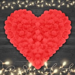 4500 Count Red Rose Petals Easy to Separate for Weddings and Romantic Occasions